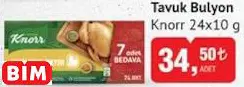 KNORR TAVUK BULYON KNORR TAVUK BULYON